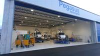 Ny Pegasus hangar Sola